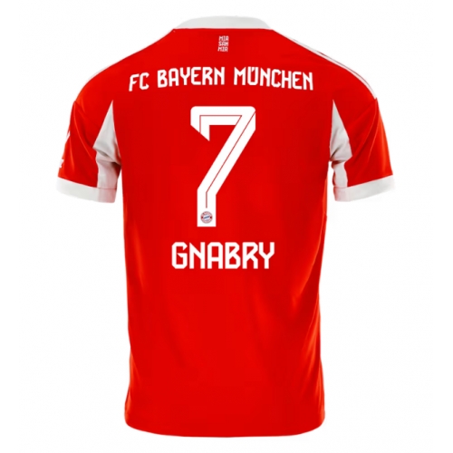 Billige Fotballdrakt Bayern Munich Serge Gnabry #7 Replika Hjemmedrakt 2025-26 Kortermet Billige Fotballdrakt Bayern Munich Serge Gnabry #7 Replika Hjemmedrakt 2025-26 Kortermet